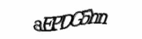 Security check image, please type the characters shown